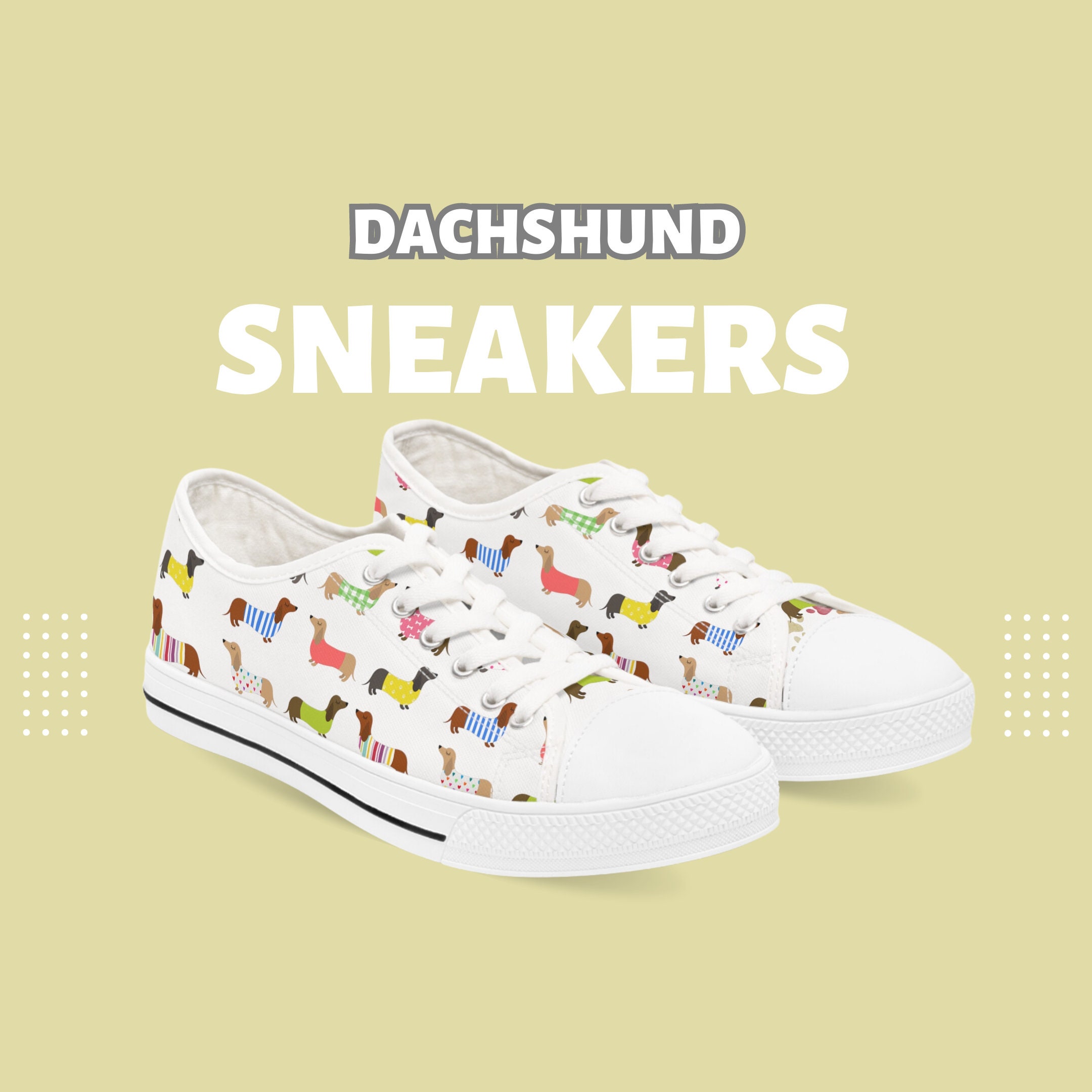 Dachshund Toms Shoes Etsy UK