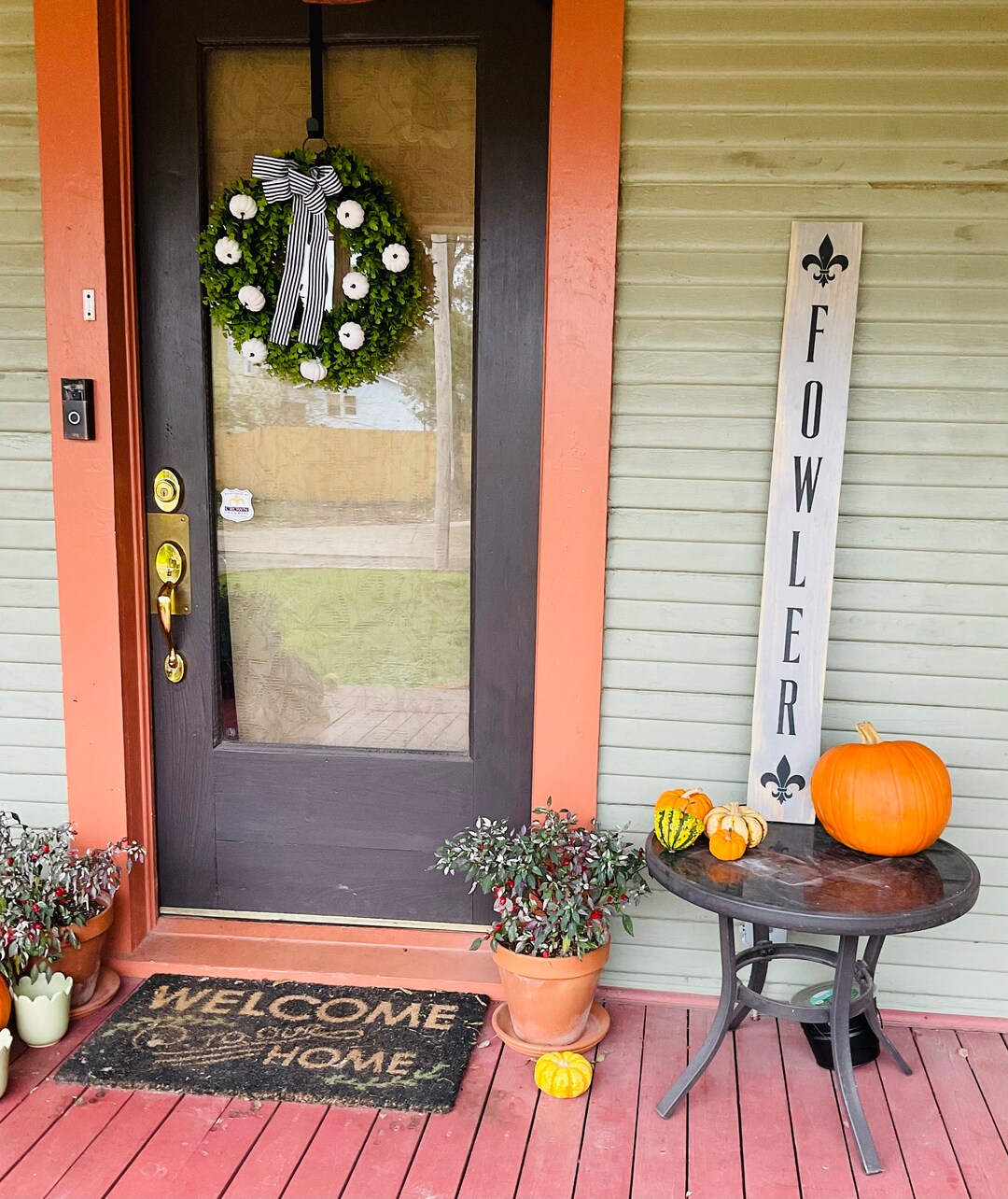 Family Name Porch Sign Personalized Porch Decor With Last Name