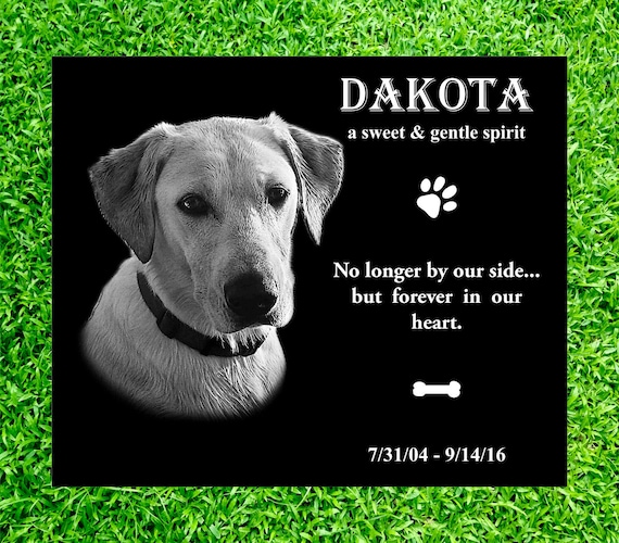 custom pet headstone