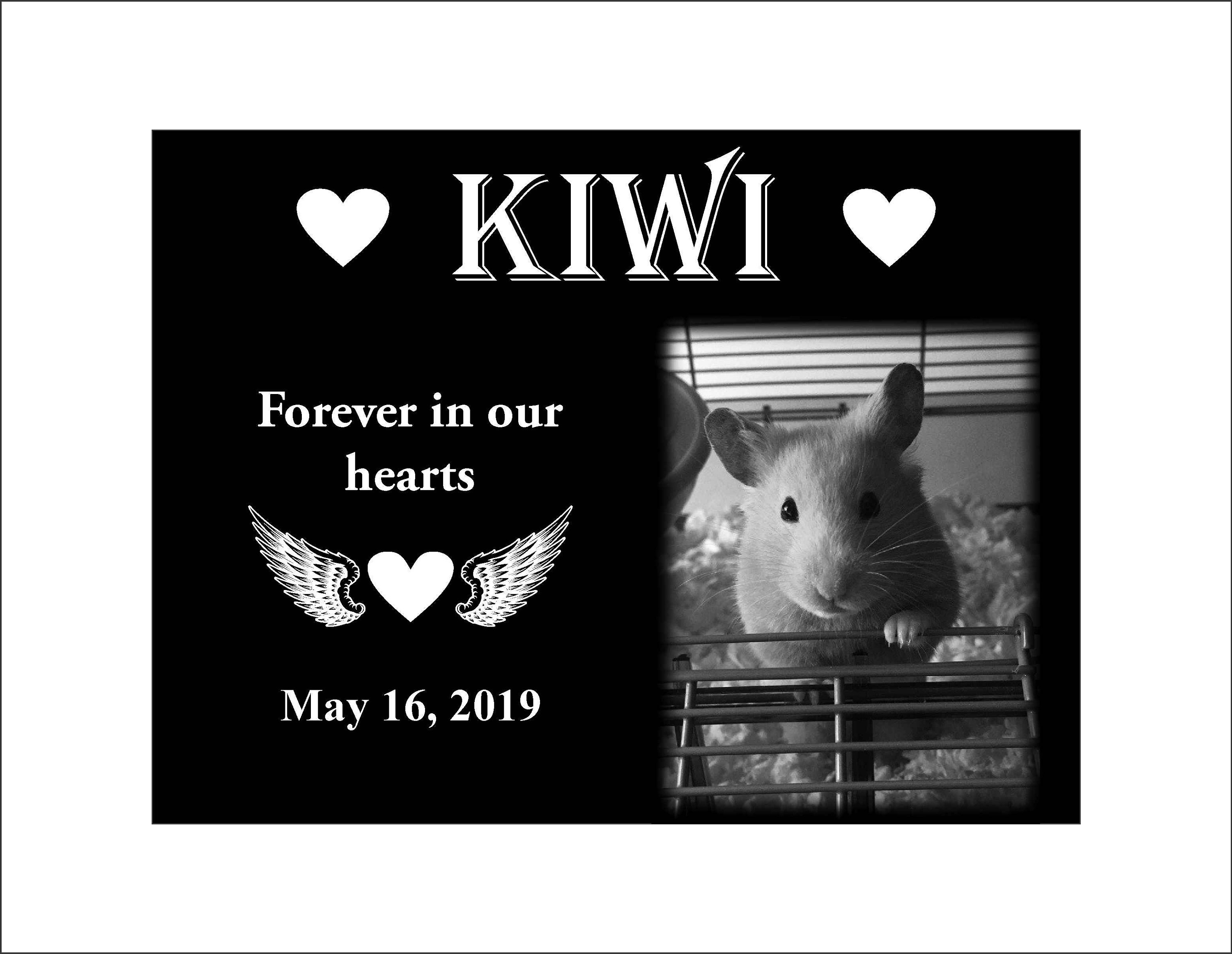 Large 12x9 Personalized Pet Headstone tombstone Etsy