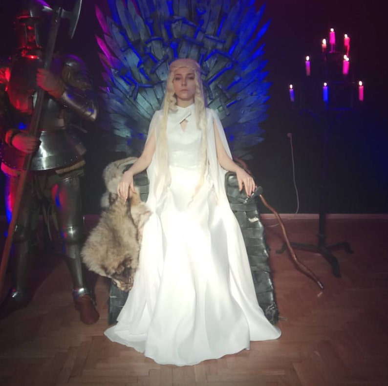 Costume Daenery Game Of Thrones Cosplay Costume Halloween Etsy