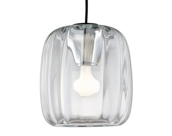 Modern Crystal Murano Light Suspension - Model Soak Rigadin - Cristalleria Murano - Italia Contemporary Minimal Design