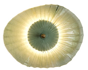 Crystal Ceiling Lamp rounded and organic shap • Murano Glass • Model Victoria 2 • Italian Elegance