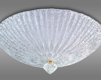 Ceiling light in Crystal Graniglia - Murano Glass