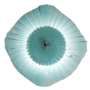 Crystal Ceiling Lamp rounded and organic shape • Murano Glass • Model Victoria • Italian Elegance