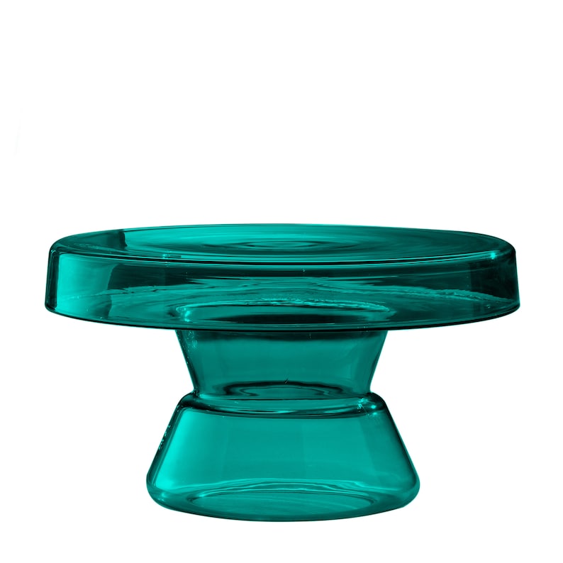 Taul Basso Table basse en verre de Murano Table de chevet en verre Table d'appoint Mobilier de luxe Made in Italy image 4