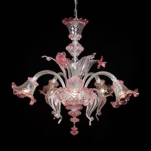 Ca&#39;Venier 5 lights Crystal and color