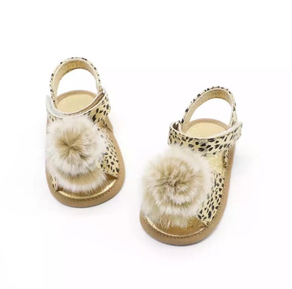 baby girl gold shoes size 4