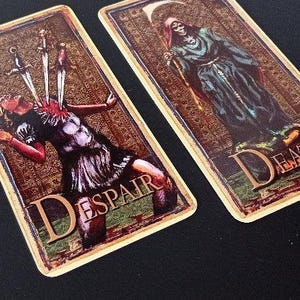 Replica di carte dei tarocchi di Charmed Prop Doomed