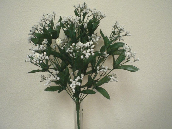White Gypsos Baby Breath Bush Artificial Foam Flowers 17 Etsy White Gypsos Baby Breath Bush Artificial Foam Flowers 17 Etsy