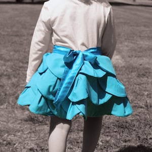 The Rainbow Fish Skirt digital sewing pattern