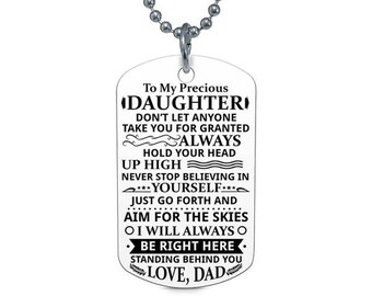HusbandAndWife Best Gifts for Mom Dog Tag Necklaces Jewelry Two State Wisconsin WI Hawaii HI The Love Between Mother & Daughter Knows No Distance Funny Dog Tags for Daughter Keychain HusbandAndWife Best Gifts for Mom Dog Tag Necklaces Jewelry Two State Wisconsin WI Hawaii HI The Love Between Mother & Daughter Knows No Distance Funny Dog Tags for Daughter Keychain