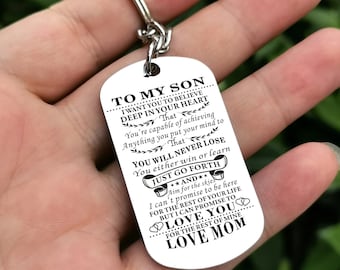 mother and son keyrings