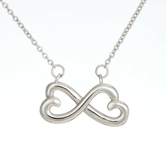 Mom Infinity Heart Necklace 
