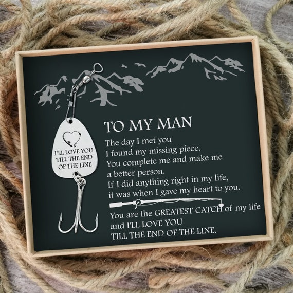 To My Man the Day I Met You From Love Wife Customizable Engraved