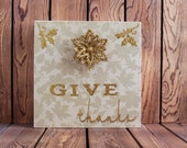 wood sign, quote, give thanks, snowflake, wooden frame, wall art, fall decor, gift her, gift him, gift woman, gift