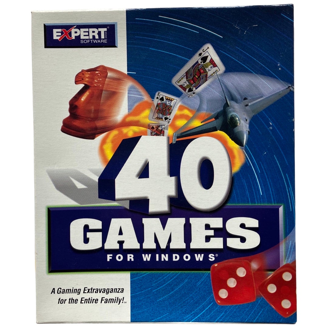 Vintage 40 Games for Windows - Etsy