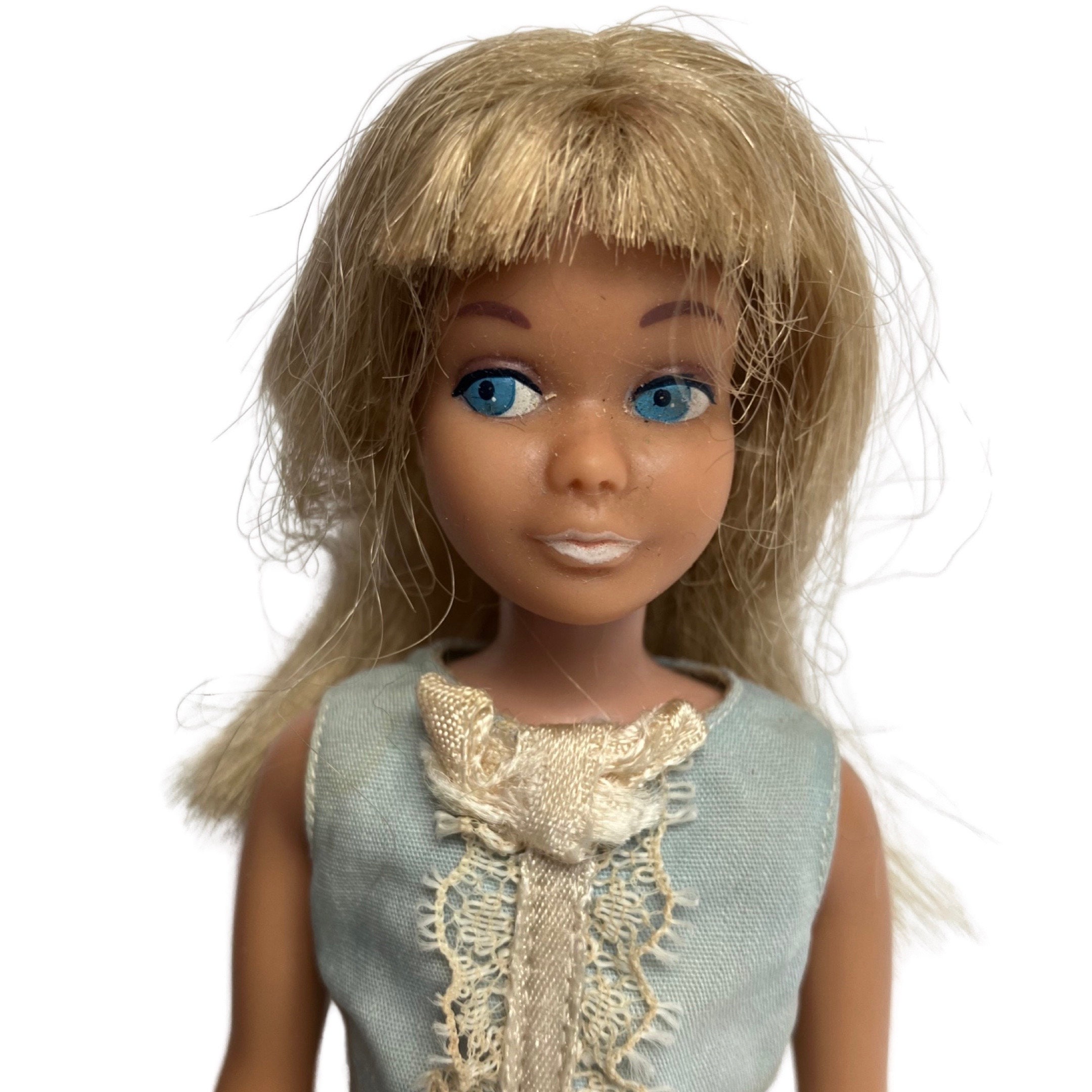 Poupée Skipper Mattel 1963 – Petite Sœur De Barbie – Originale Avec Vêtements – Japon