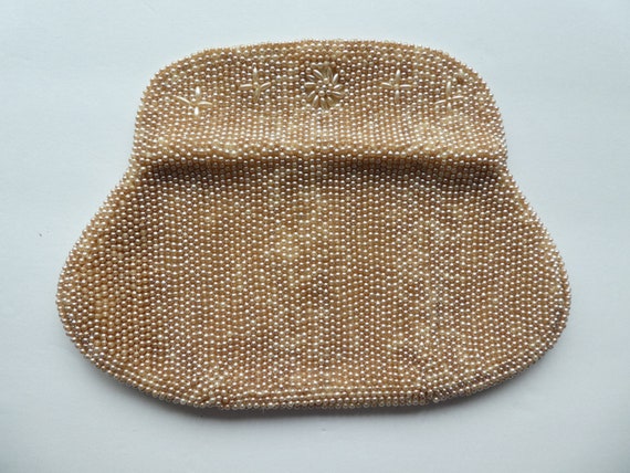 Vintage Beaded Clutch Evening Bag - image 2