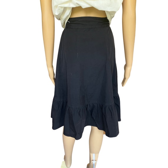 Vintage 1940s Black Peasant Skirt - image 2