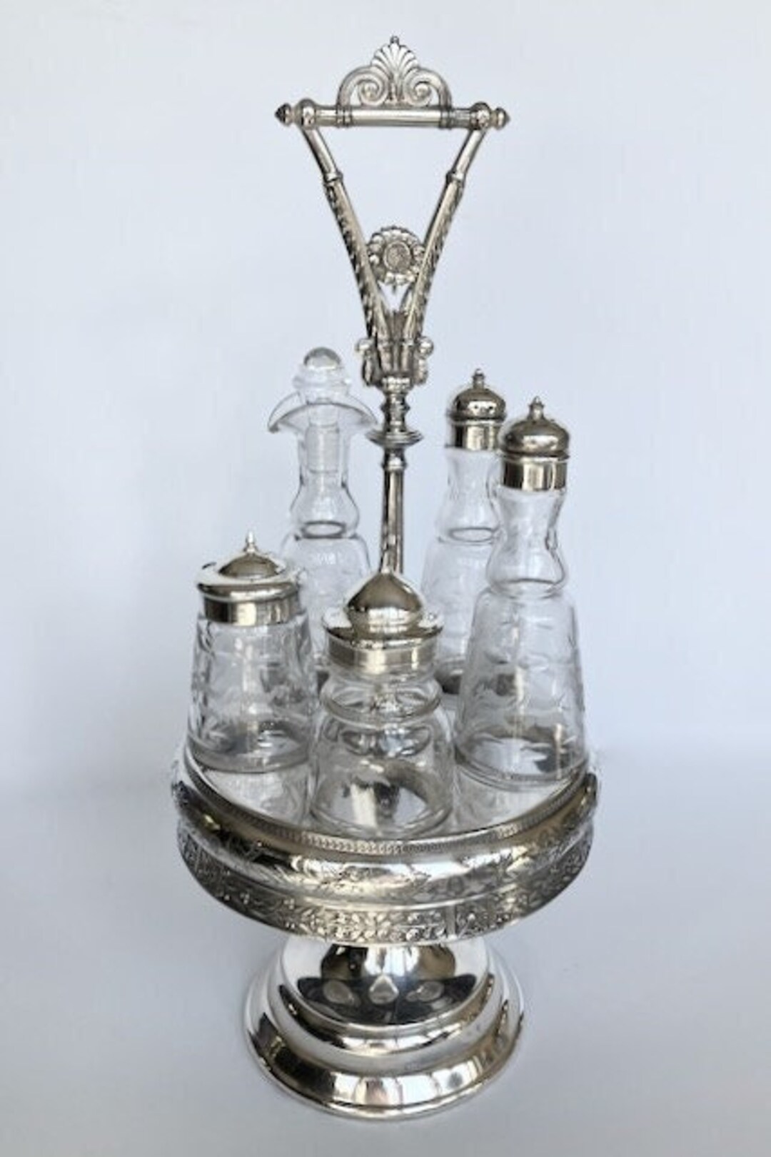 Vintage Silver-plated Reed & Barton Cruet - Etsy