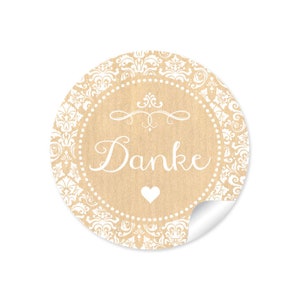Geschenkaufkleber zur Hochzeit "Danke"  24 Sticker, Aufkleber Hochzeitsdekoration von Geschenken, Luftballons, Taschentücher, Wunderkerzen