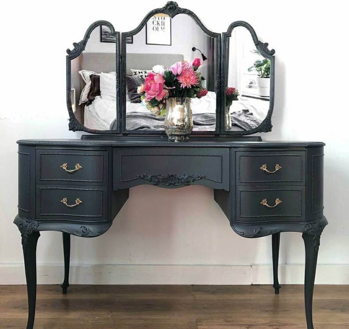 Vintage Dressing Table Ready to Paint - Etsy