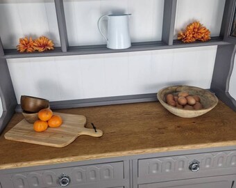 sachin and babi light blue dress Felton Oak and Light Grey Painted Small Dresser