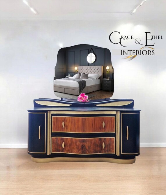Art Deco Dressing Table,art Deco Dresser, Black and Gold,vintage,dresser,vanity Table, Vintage, Chest of Drawers, - Etsy Art Deco Dressing Table,art Deco Dresser, Black and Gold,vintage,dresser,vanity Table, Vintage, Chest of Drawers, - Etsy