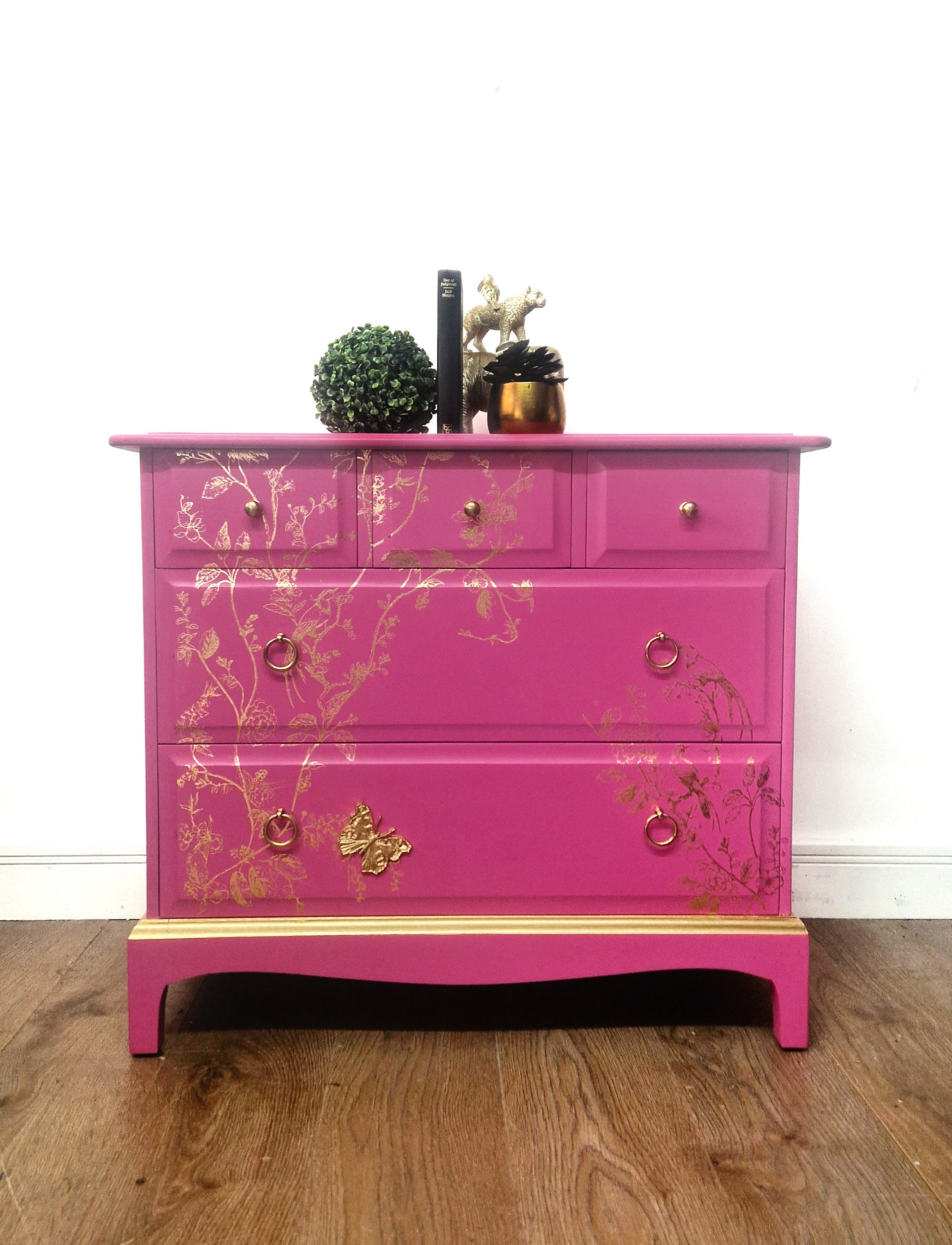 pink and purple dresser Discovery World Furniture Purple and Pink Dresser
