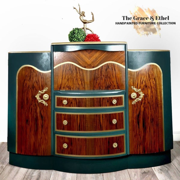 Art Deco Furniture Etsy UK