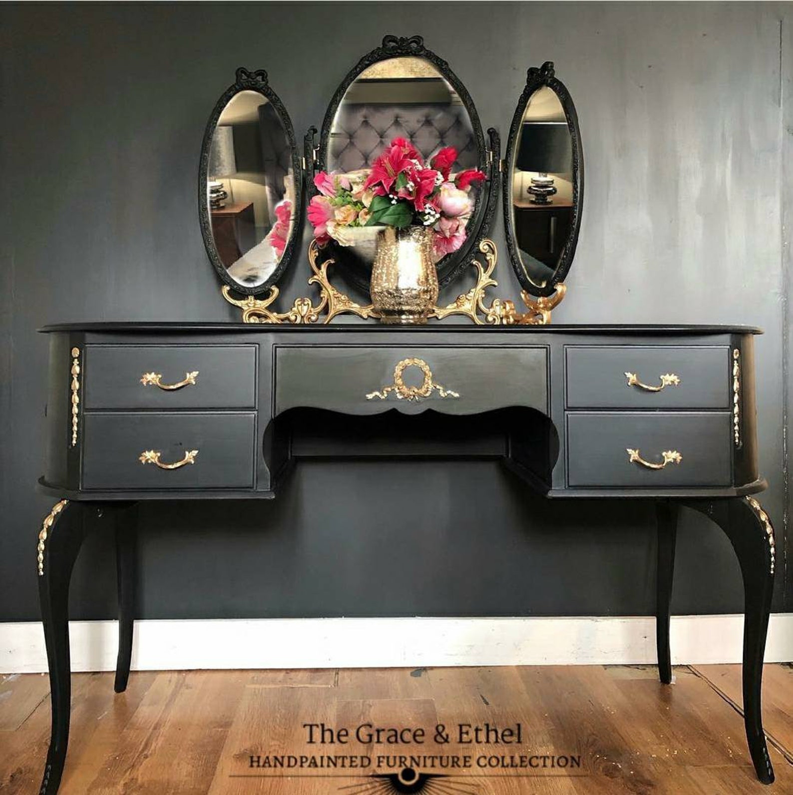 Vintage Dressing Table Ready to Paint - Etsy