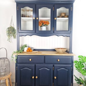 Navy Blue Dresser Etsy UK