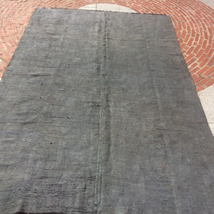 Alfombra apagada de cáñamo turco de 6 x 9 pies. alfombra natural. alfombra decorativa.turca, alfombra kilim, kilim de área, cáñamo, kilims, alfombra de cáñamo, kilim turco, alfombra con, cáñamo