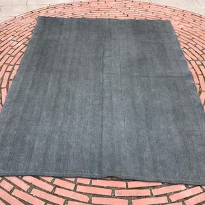 turkish hemp rug.kilim. hemp rug.vintage hemp rug.antique hemp rug.white hemp rug.primitive hemp rug.hemp kilim. area rug.5.x.7.ft old hemp