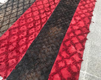 Vintage Turkish Kilim Rug, Handwoven Anatolian Ousha Rug (5x8 ft)