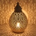 Oriental Lantern Omnia M in Shabby White Gold | hanging & standing | Christmas Lantern Ramadan Tealight Holder Moroccan IRL2010 