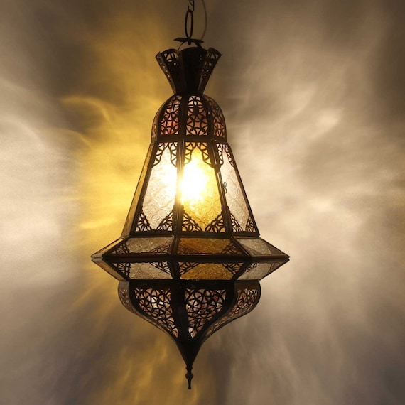 White moroccan pendant online light