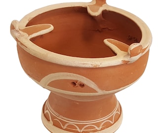 Calentador de carbón marroquí Majmar Ø 30 cm x altura 25 cm para bases de tagine Ø 24-27 cm | Artesanía de Marrakech | TA7120