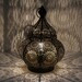 Oriental table lamp Asif in black height 30 cm with E14 socket | Boho Table Lamp Moroccan Lamp Floor Lamp Christmas 
