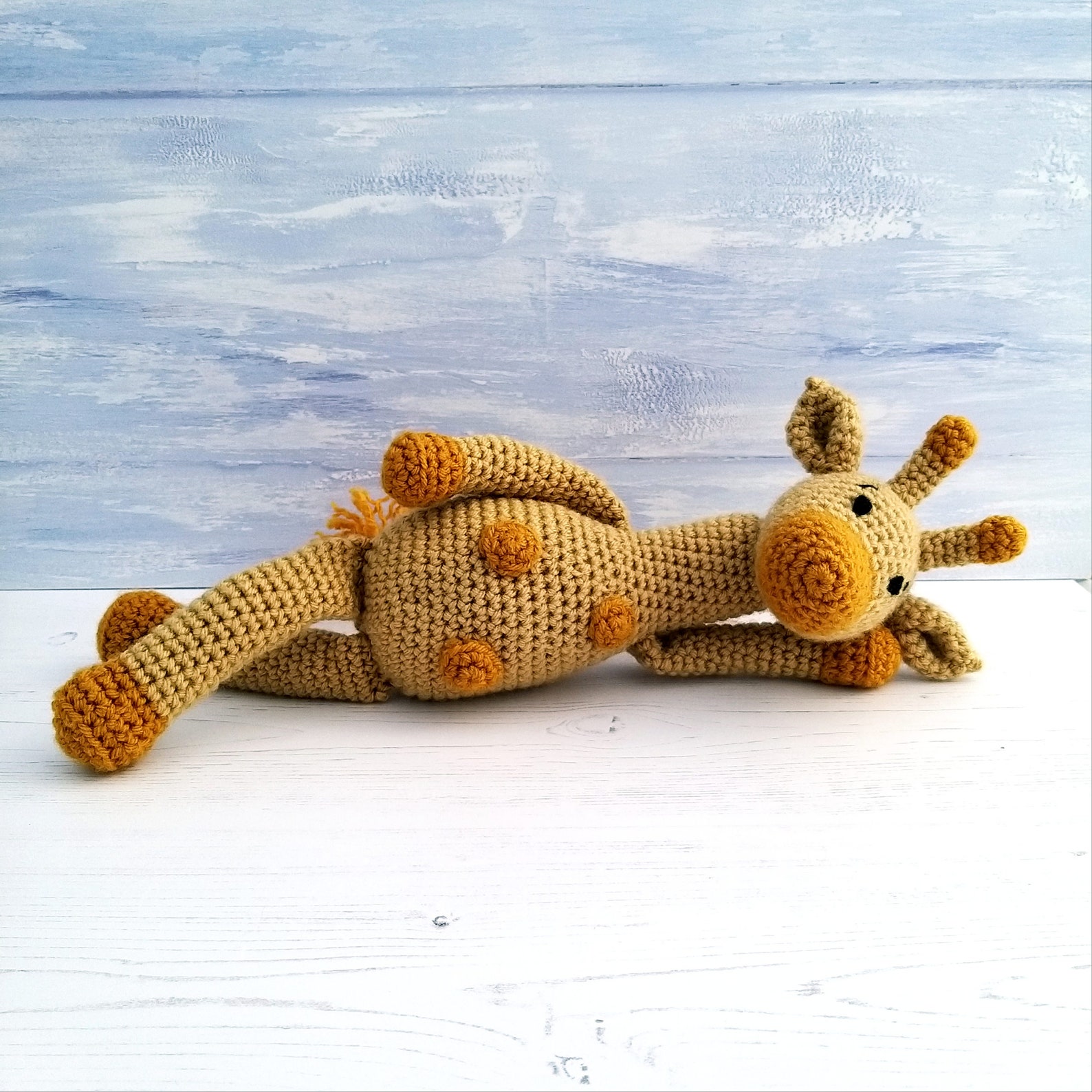 Crochet Kit Aimee the Giraffe Luxury Crochet Kit. Complete Etsy UK