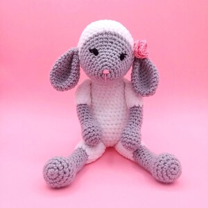 PDF Schema per uncinetto - Schema per giocattolo artigianale Florence l'Agnello Amigurumi