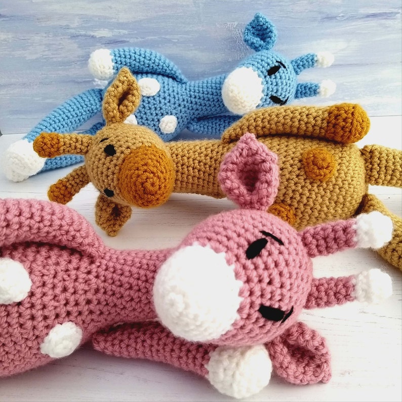 Crochet Kit Aimee the Giraffe Luxury Crochet Kit. Complete Beginner Kit with Video Tutorials to teach you step by step how to make her image 5