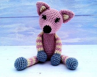 Fox Crochet Pattern - Cute Foxes Pattern Amigurumi PDF Download