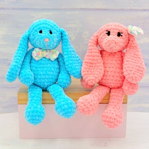 Baby Lop-eared Bunny Rabbit Pattern - Amigurumi PDF Download
