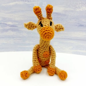 Giraffe Crochet Pattern - Cute Baby Giraffe Pattern PDF Download