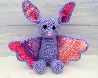 Bat Crochet Pattern - Cute Bat Pattern Amigurumi PDF Download