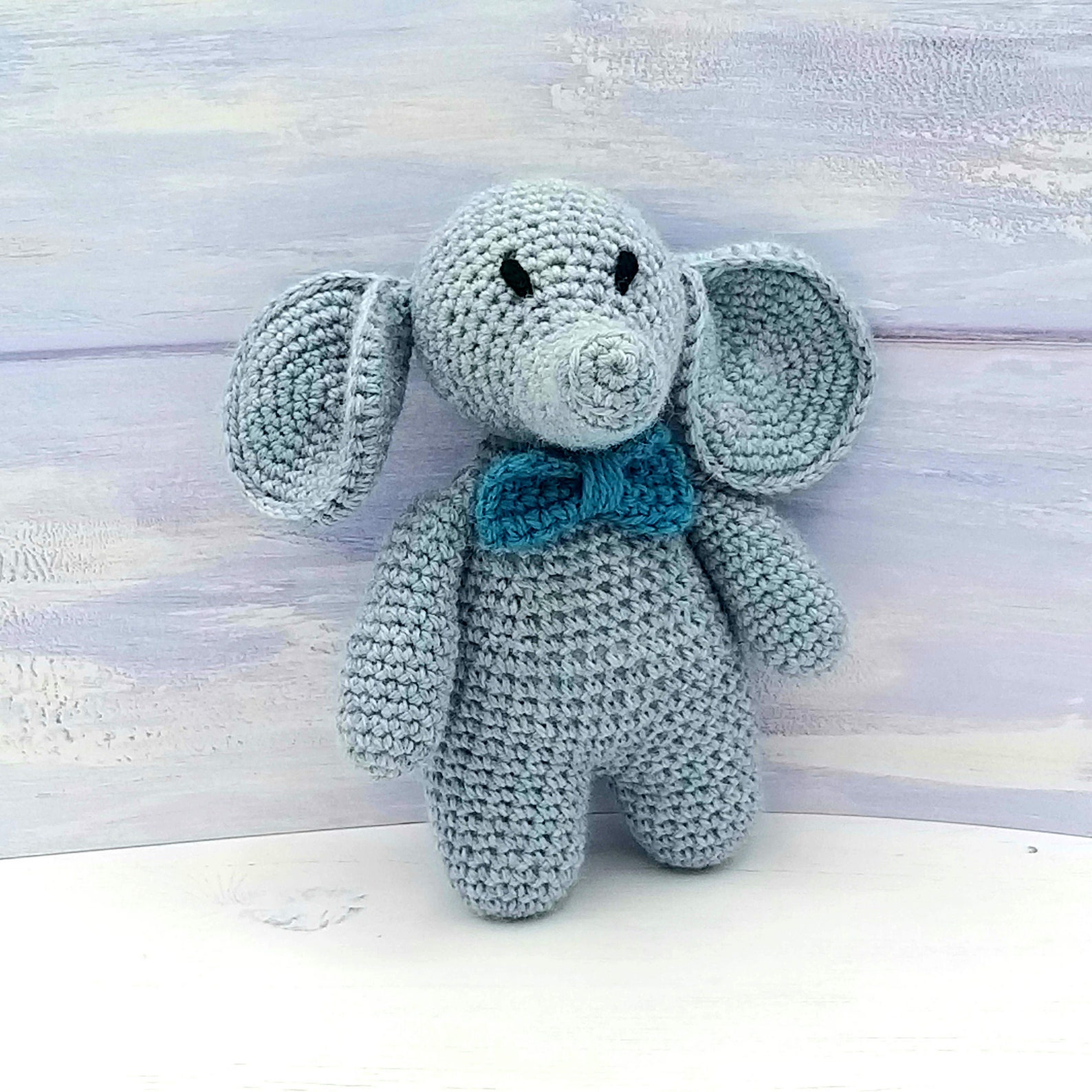 Elephant Crochet Pattern Cute Elephant Pattern Complete Etsy