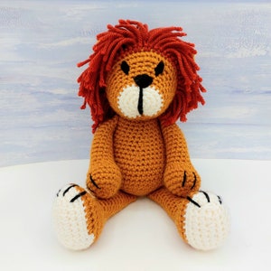 Lion Crochet Pattern - Cute Lion Pattern Amigurumi PDF Download