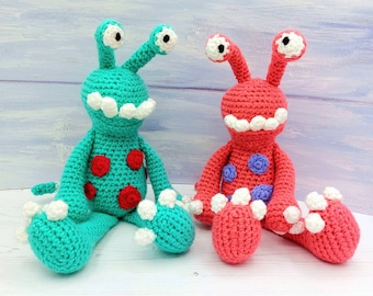 Patrón de Ganchillo Monstruo - Patrón Halloween Amigurumi Descargar PDF